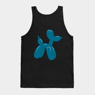 Blue balloon dog Tank Top